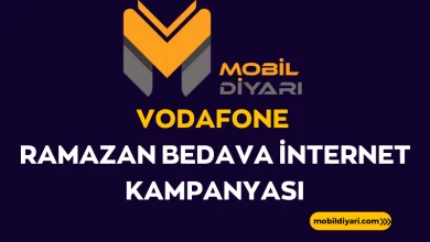 Vodafone Ramazan Bedava İnternet Kampanyası