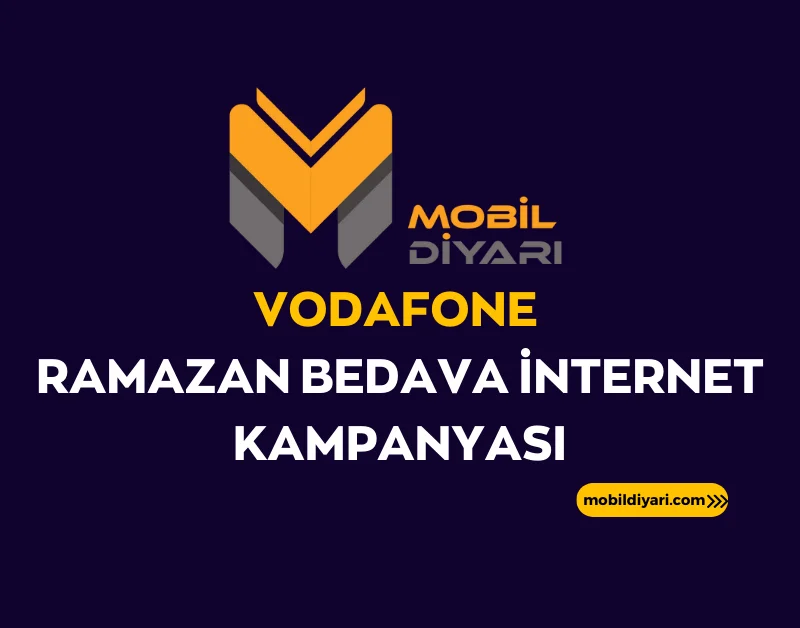 Vodafone Ramazan Bedava İnternet Kampanyası