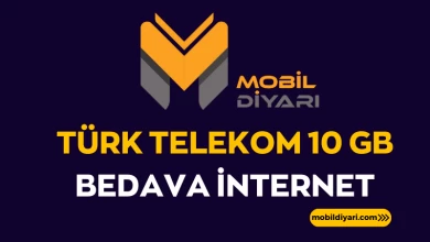 Türk Telekom 10 GB Bedava İnternet