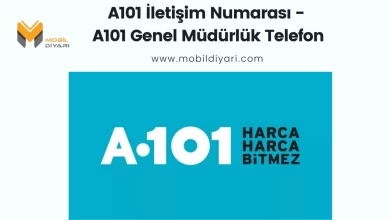 A101 İletişim Numarası - A101 Genel Müdürlük Telefon