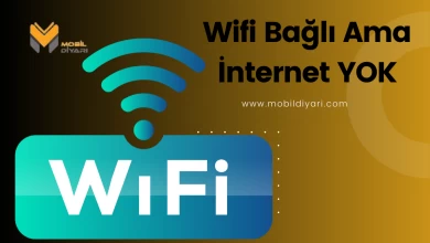 Wifi Bağlı Ama internet yok