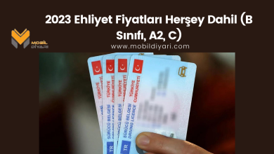 2023 Ehliyet Fiyatları Herşey Dahil (B Sınıfı, A2, C)