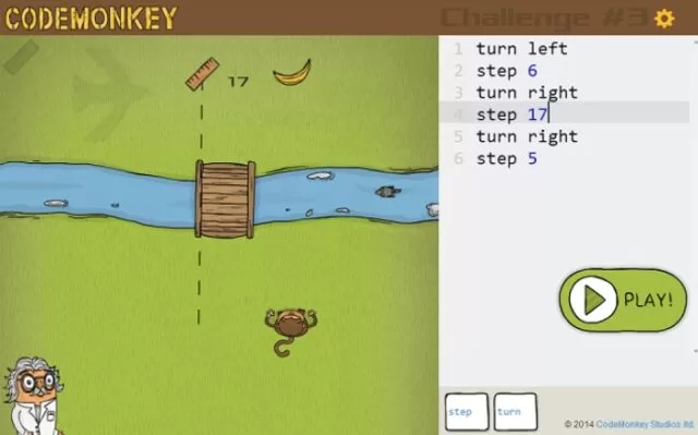 Kodlama Eğitimi için En Etkili ve Eğlenceli 10 Yazılım Oyunu 2 – codemonkey 640x399 1