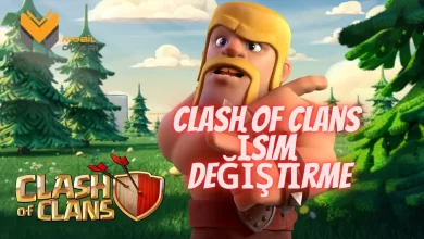 Clash Of Clans İsim Değiştirme