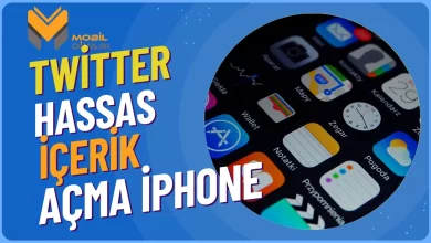 İphone Twitter Hassas İçerik Açma