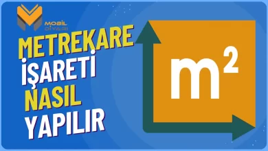 Metrekare İşareti Nasıl yapılır