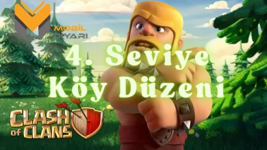 Clash Of Clans 4. Seviye Köy Düzeni